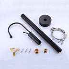 Modern bath shower mixer tap single lever control additional view