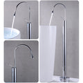 Modern bath shower mixer tap single lever control main view