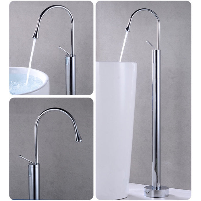 Modern bath shower mixer tap single lever control main view