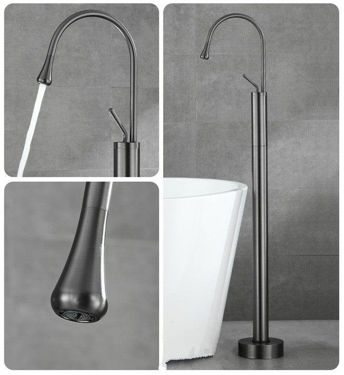 Modern bath shower mixer tap single lever control additional view