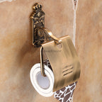 Modern Aluminum toilet paper holder wall mounted design detail view