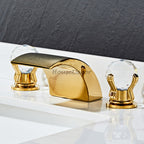 Modern bath shower mixer tap waterfall spout additional view