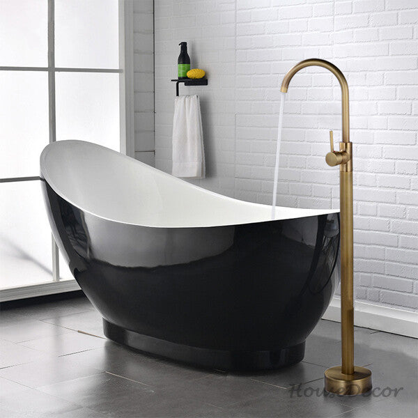 Modern bath shower mixer tap floor mounted design additional view