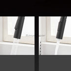 Modern kitchen sink mixer tap pull out spray additional view