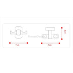 Modern robe hook detailed product view additional view