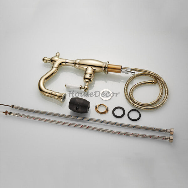 Modern bath shower mixer tap pull out spray additional view