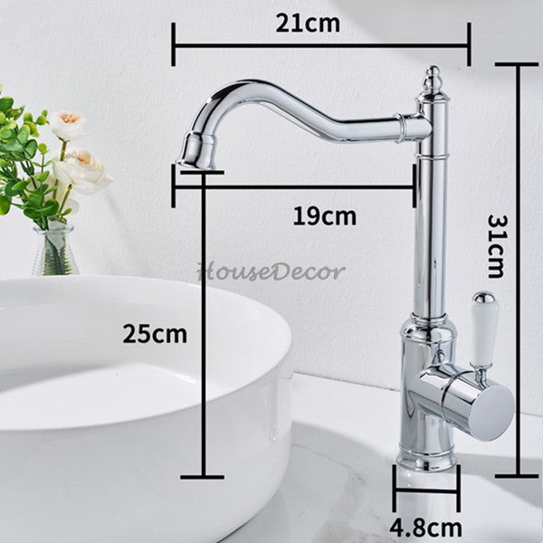 Brass bath shower mixer tap swivel spout additional view