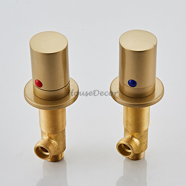 Modern bath shower mixer tap 3 hole installation additional view