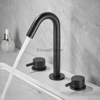 Modern Brass bath shower mixer tap deck mounted design additional view