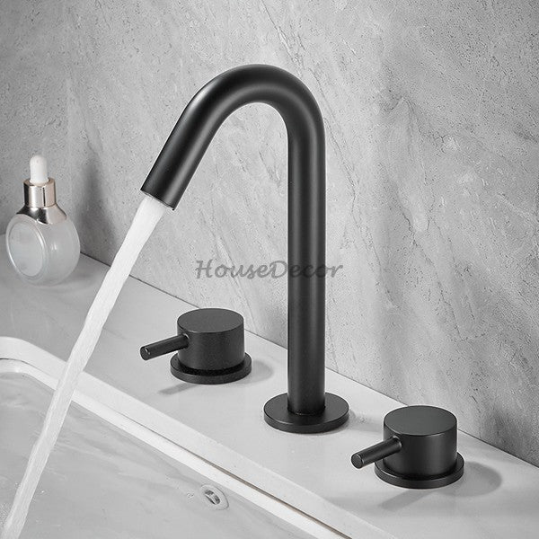 Modern Brass bath shower mixer tap deck mounted design additional view
