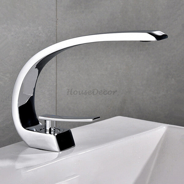 Modern bath shower mixer tap deck mounted design main view