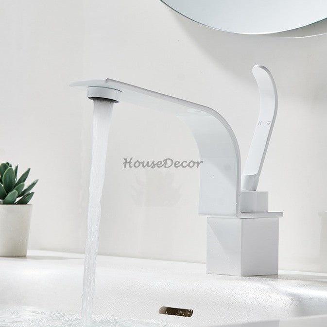 Modern bath shower mixer tap deck mounted design additional view