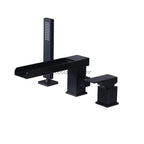 Modern bath shower mixer tap waterfall spout main view