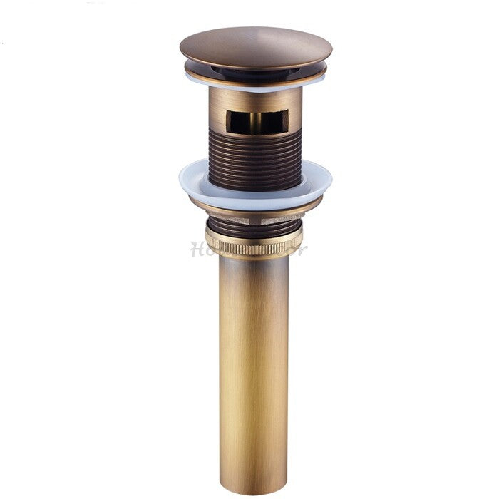 Antique Brass basin waste detailed product view main view