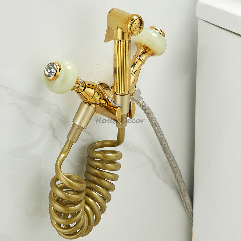 Gold home product handheld shower set additional view