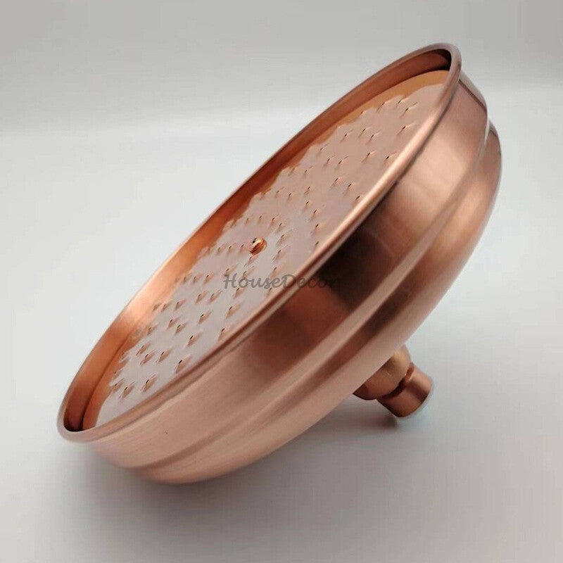 Antique Brass shower head detailed product view additional view