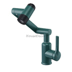 Modern bath shower mixer tap swivel spout main view