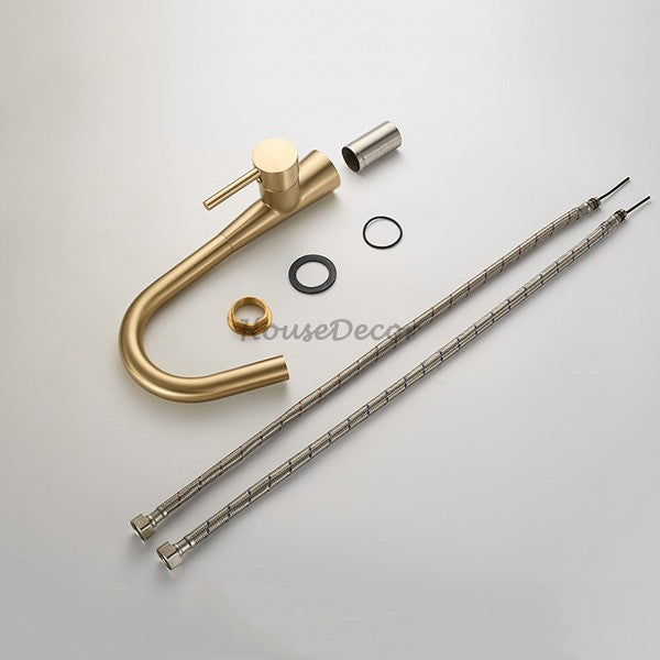 Modern bath shower mixer tap swivel spout additional view