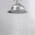 Chrome shower head detailed product view main view