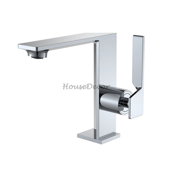 Modern bath shower mixer tap single lever control main view