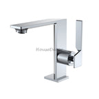 Modern bath shower mixer tap single lever control main view