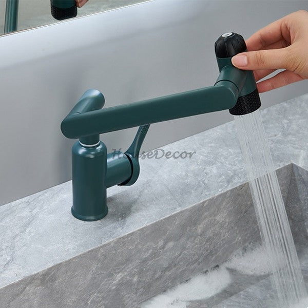 Modern bath shower mixer tap swivel spout additional view