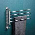 Modern Brass towel rack swivel spout additional view