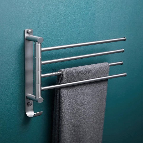 Modern Brass towel rack swivel spout additional view