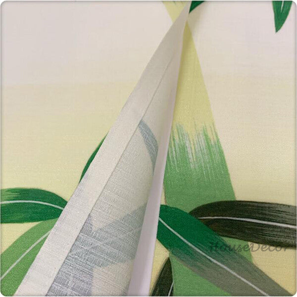 Green Fabric doorway curtain room divider design additional view