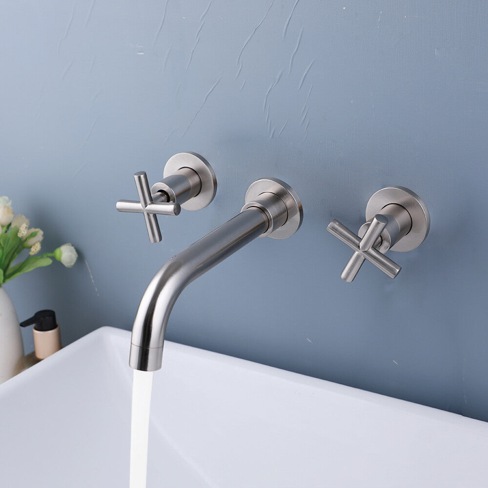 Brass bath shower mixer tap wall mounted design additional view
