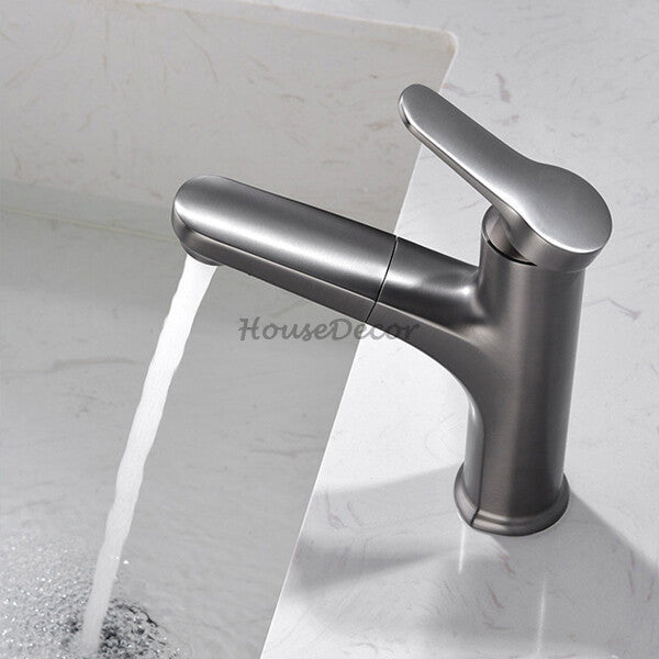 Modern bath shower mixer tap pull out spray additional view