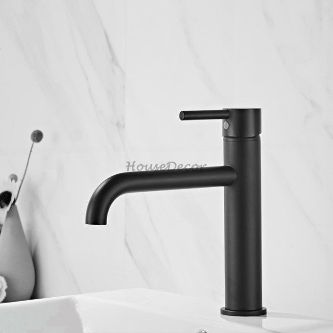 Modern bath shower mixer tap single lever control detail view