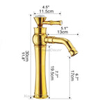 Gold bath shower mixer tap swivel spout additional view