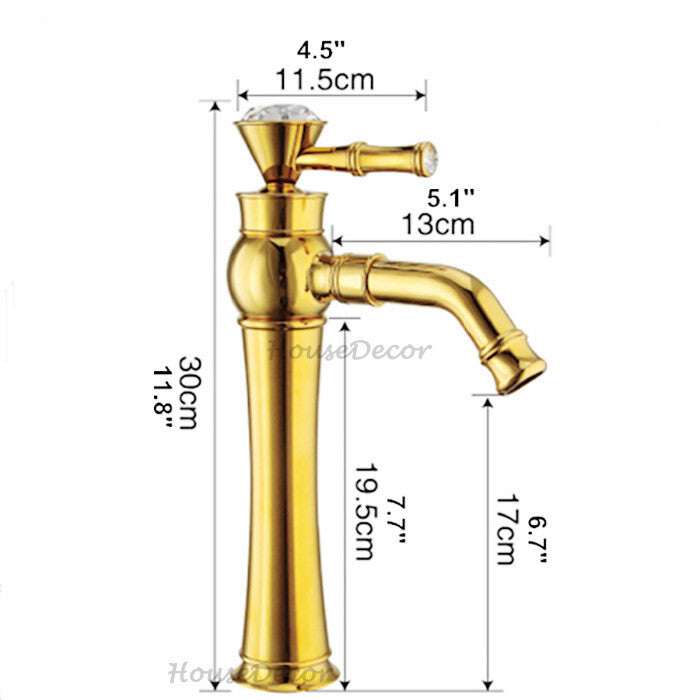 Gold bath shower mixer tap swivel spout additional view