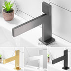 Modern bath shower mixer tap waterfall spout main view