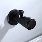 Matte Black bath shower mixer tap detailed product view detail view