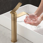 Modern Brass bath shower mixer tap waterfall spout additional view