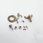 Brass bath shower mixer tap wall mounted design additional view
