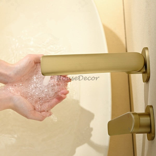 Modern bath shower mixer tap swivel spout additional view