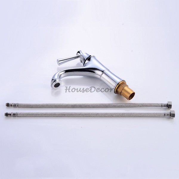 Modern Brass bath shower mixer tap single lever control additional view