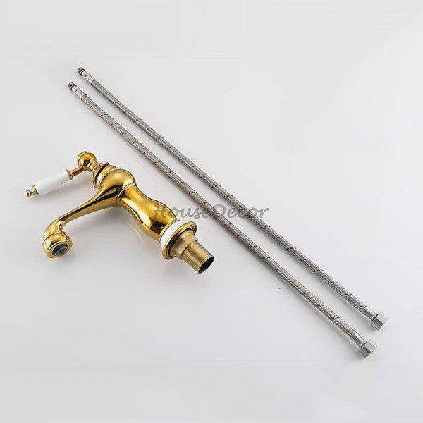 Brass bath shower mixer tap single lever control additional view