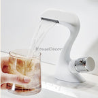 Modern bath shower mixer tap waterfall spout additional view
