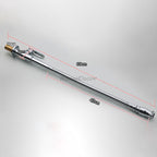Modern kitchen sink mixer tap swivel spout additional view