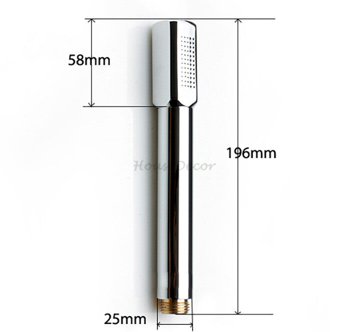Chrome Brass shower head detailed product view detail view