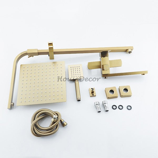 Modern Stainless Steel bath shower mixer tap detailed product view additional view