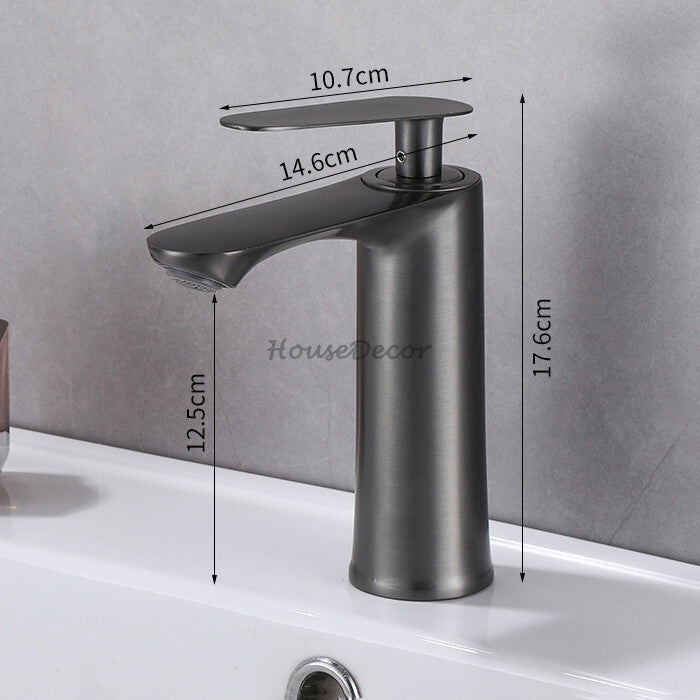 Modern bath shower mixer tap single lever control additional view
