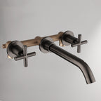 Brass bath shower mixer tap wall mounted design additional view