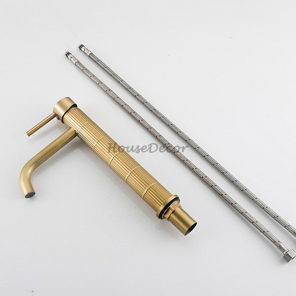 Modern Brass bath shower mixer tap single lever control additional view