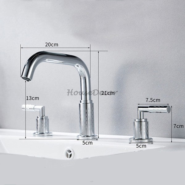 Brass bath shower mixer tap swivel spout additional view