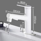 Modern kitchen sink mixer tap pull out spray additional view